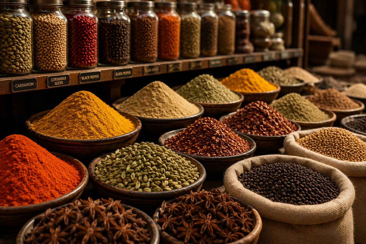 Wholesale spices and turmeric